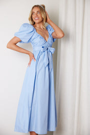 Dericka Dress - Blue