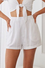 Divinia Shorts - White