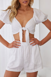 Divinia Top - White