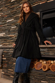 Dolphia Coat - Black