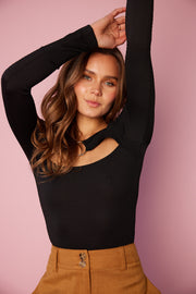 Florenzia Top - Black