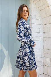 Geanna Dress - Mono Print