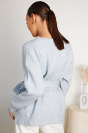 Hartha Knit - Grey-Knitwear-Womens Clothing-ESTHER & CO.