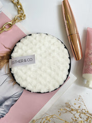 Reusable Cleansing Face Pad - White