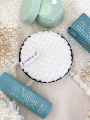 Reusable Cleansing Face Pad - White