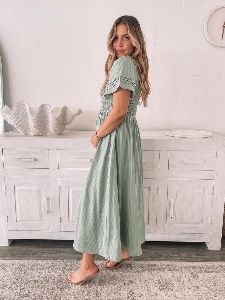 Iolana Dress - Sage main image 0