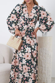 Ilori Dress - Floral Print-Dresses-Womens Clothing-ESTHER & CO.