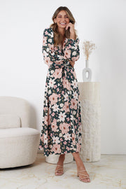 Ilori Dress - Floral Print-Dresses-Womens Clothing-ESTHER & CO.