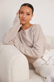 Joansy Knit - Grey-Knitwear-Womens Clothing-ESTHER & CO.