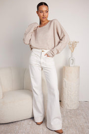 Joansy Knit - Grey-Knitwear-Womens Clothing-ESTHER & CO.