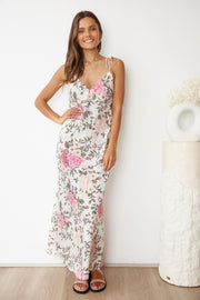 Jullie Dress - White Floral