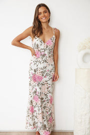 Jullie Dress - White Floral