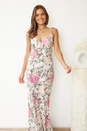 Jullie Dress - White Floral