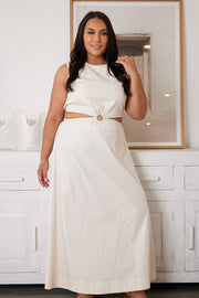 Kaiah Dress - Cream