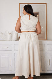 Kaiah Dress - Cream