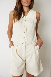 Kailla Shorts - Cream