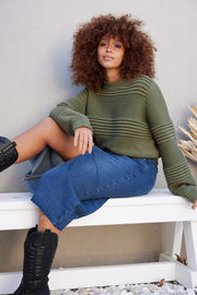 Kamalei Knit - Olive