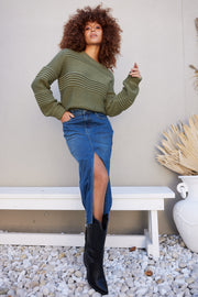 Kamalei Knit - Olive