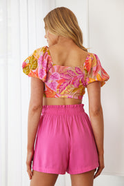 Kerene Shorts - Hot Pink