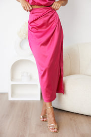 Krissa Skirt - Hot Pink