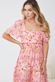 Lanna Dress - Peach Blossom