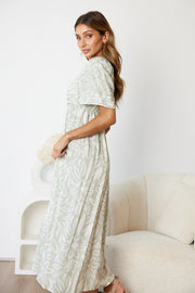 Lanna Dress - Sage Print