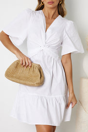 Linshay Dress - White