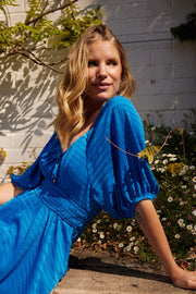 Marvey Dress - Cobalt