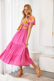 Mindora Skirt - Hot Pink