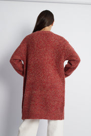 Naoma Cardigan - Rust-Knitwear-Womens Clothing-ESTHER & CO.