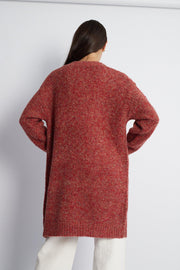 Naoma Cardigan - Rust-Knitwear-Womens Clothing-ESTHER & CO.