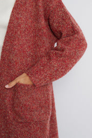 Naoma Cardigan - Rust-Knitwear-Womens Clothing-ESTHER & CO.
