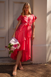 Narine Dress - Raspberry