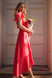 Narine Dress - Raspberry