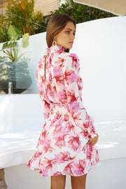 Neary Dress - Pink Floral