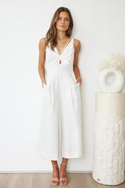 Qiara Jumpsuit - White