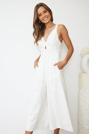 Qiara Jumpsuit - White