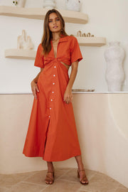 Rashka Dress - Rust