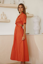 Rashka Dress - Rust