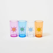 Poolside Tall Tumbler Utopia Multi Set of 4