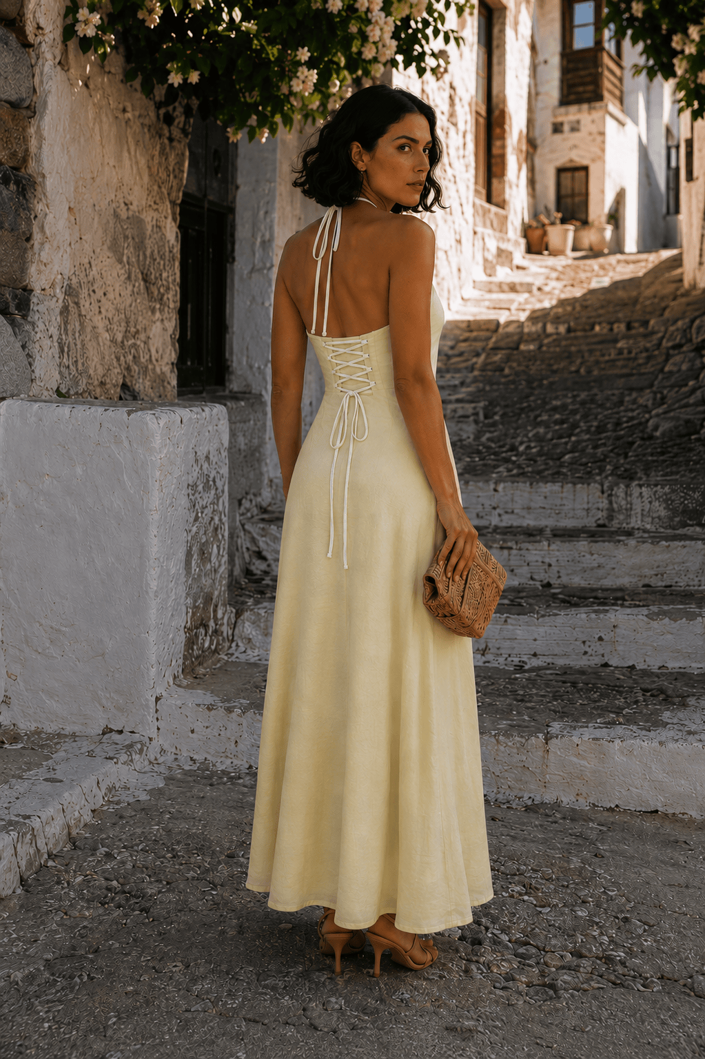 Francette Dress in Moon Butter by Esther & Co, photo 2