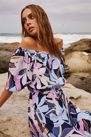 Samuela Dress - Blue Floral