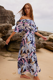 Samuela Dress - Blue Floral