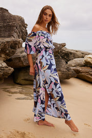 Samuela Dress - Blue Floral
