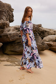 Samuela Dress - Blue Floral