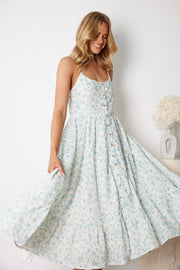 Sophy Dress - Blue Print