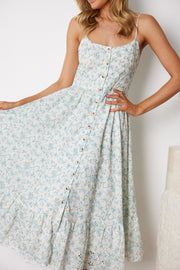 Sophy Dress - Blue Print