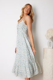 Sophy Dress - Blue Print
