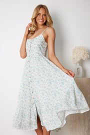 Sophy Dress - Blue Print