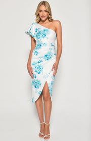 Sorelia Dress - White Floral